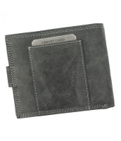 Koňakovo hnedá pánska peňaženka z brúsenej kože RFID v krabičke WILD 