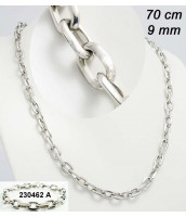 Oceľový náhrdelník 70cm - 231138A